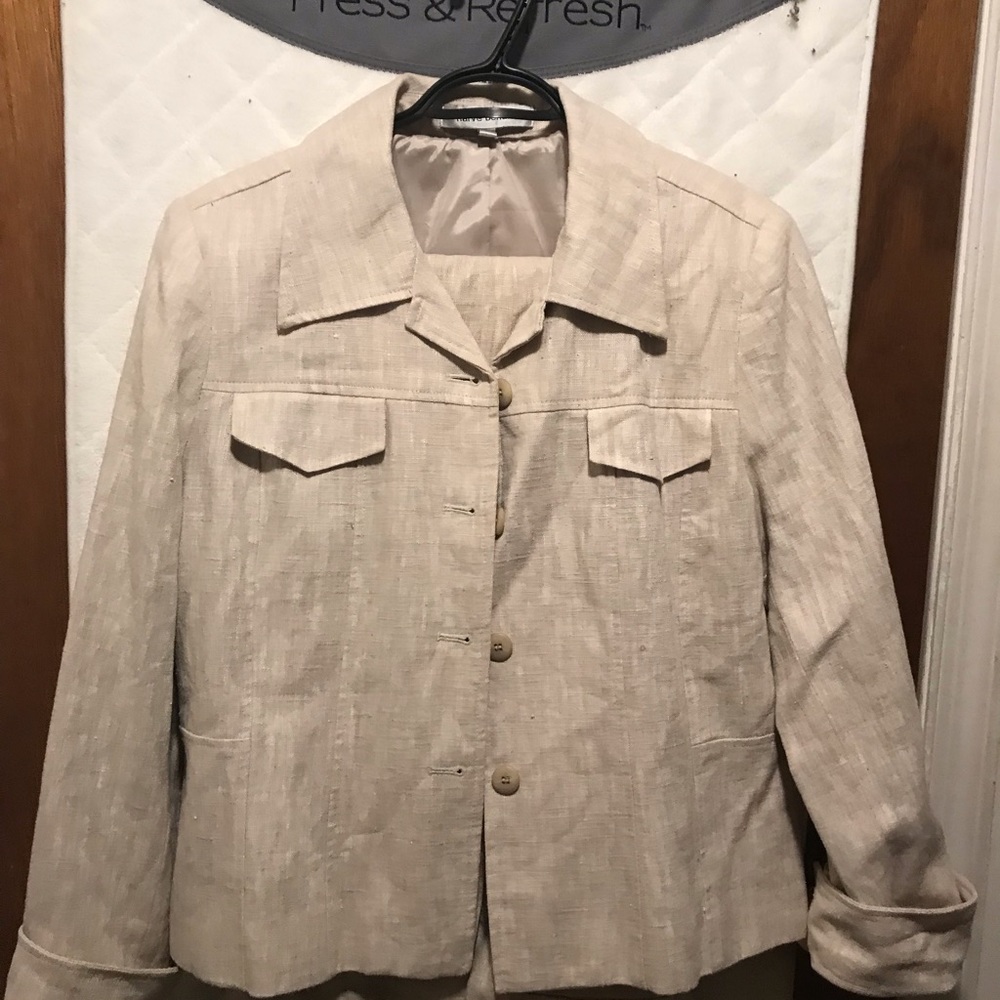 Harvey Bernard Linen pant suit
